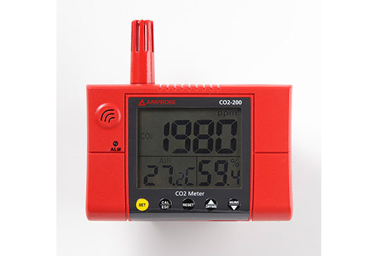 Amprobe CO2-200 Wall-Mounted CO2 Meter