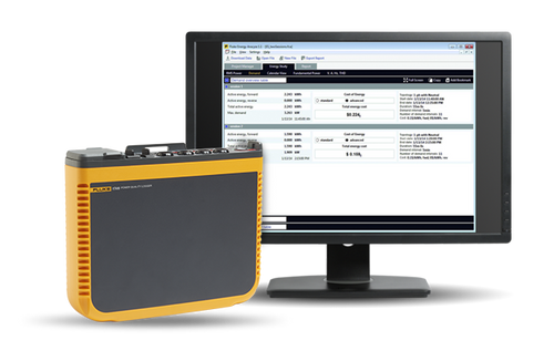 Fluke 1742, 1746 and 1748 Three-Phase Power Quality Loggers