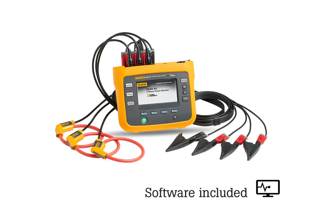 Fluke 3540 FC Three-Phase Power Monitor and Condition Monitoring Kit