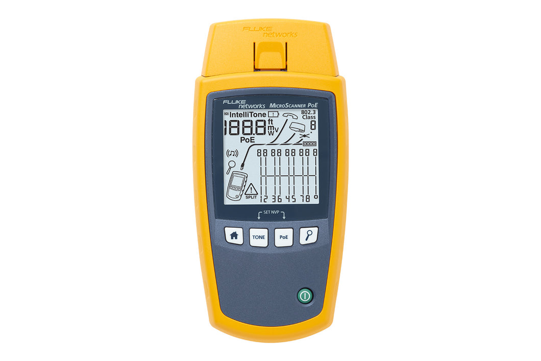 Fluke Networks Microscanner™ PoE Cable Verifier